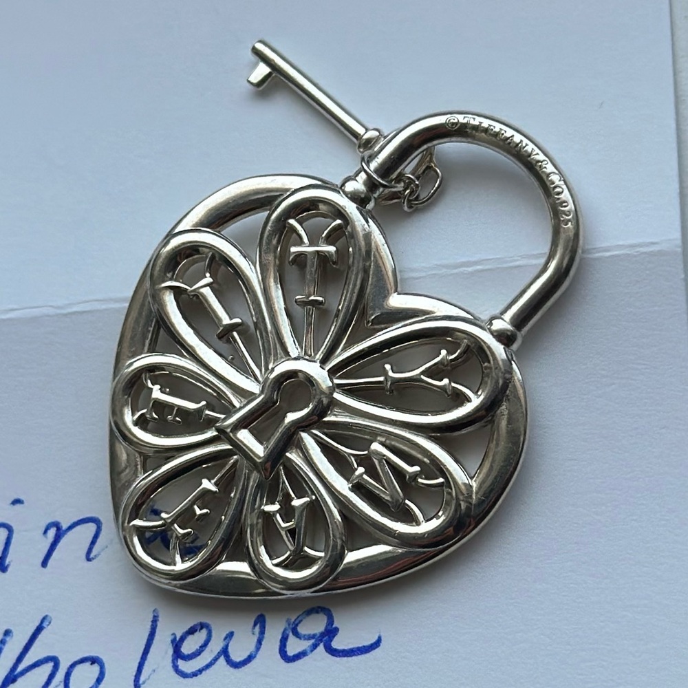 Tiffany & Co. Retired Filigree Heart